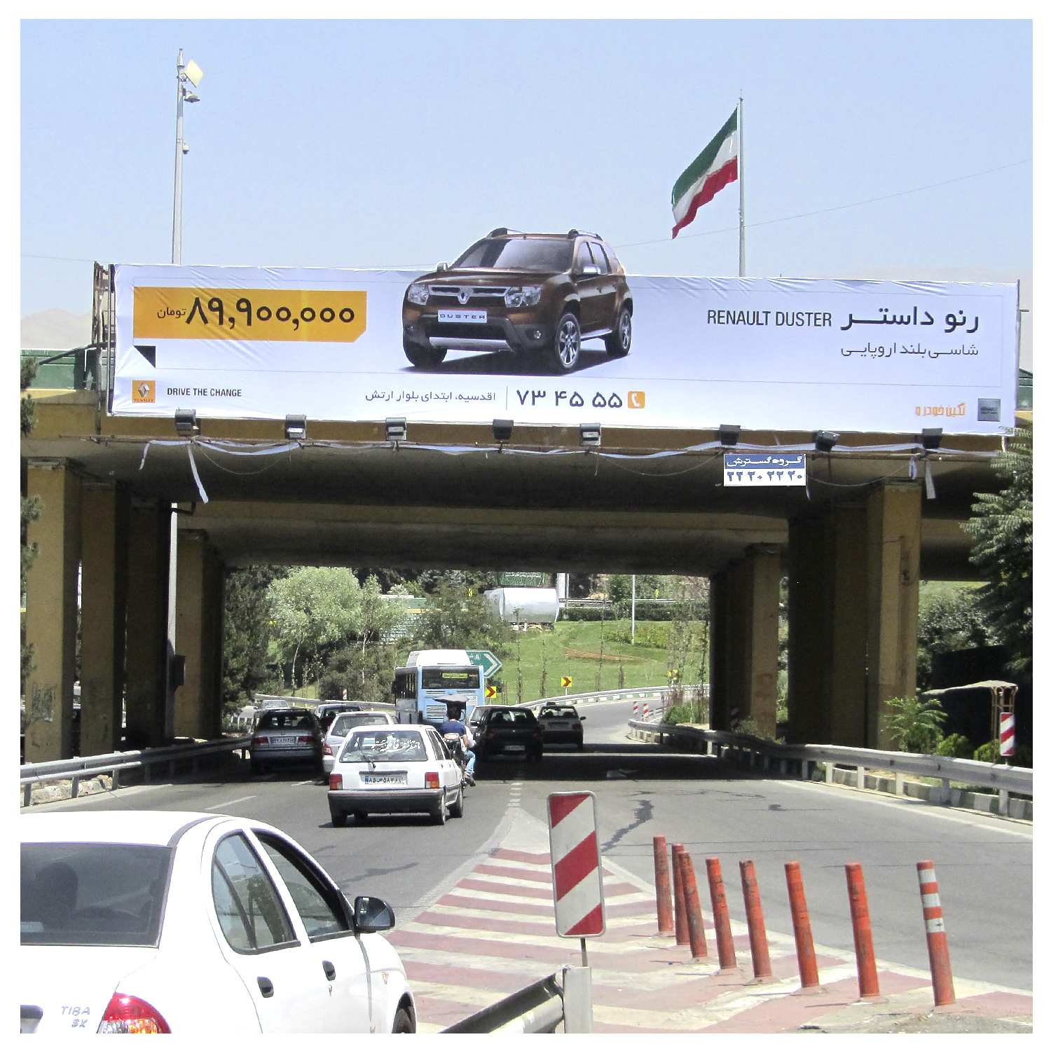 تبلیغات محیطی - عرشه پل