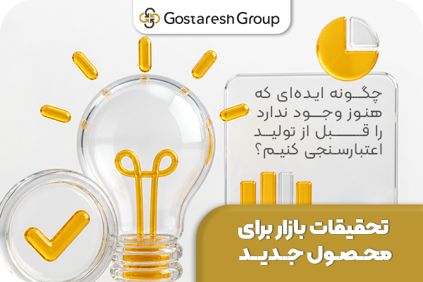 نمودار فرآیند تحقیقات بازار برای محصول جدید